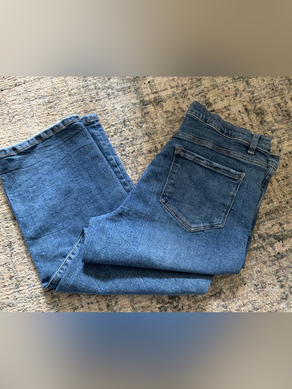Kensie Straight Leg Denim Jeans